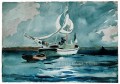 スループ・ナッソー リアリズム海洋画家ウィンスロー・ホーマー